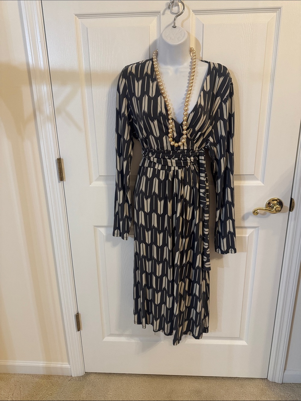 Biden Wrap top Dress